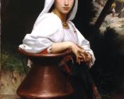 威廉 阿道夫 布格罗 : 年轻的意大利人打水